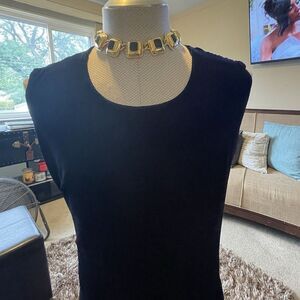 Vintage 2pc Womens Whimsigoth Velvet Dress &Jacket Blue Size 14W Holiday Witchy